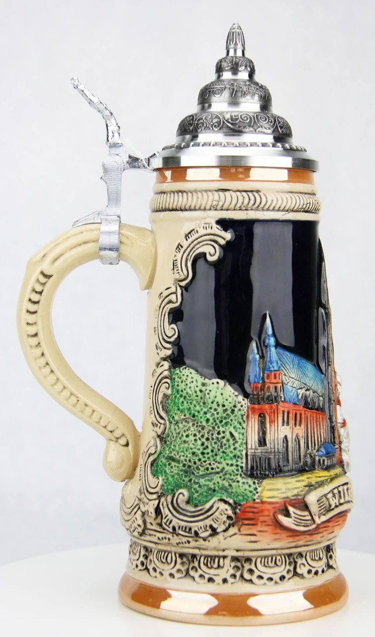 Wien Austria Beer Stein Wien Austria Beer Stein -German Wine Glass Shop Wien Austria Beer Stein K305W LS LG 70408.1490909178