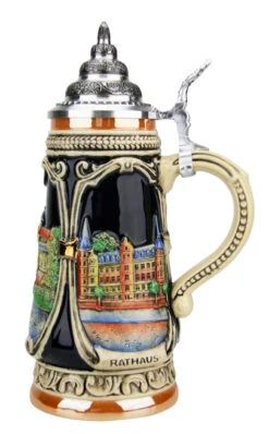 Wiesbaden Beer Stein -German Wine Glass Shop Wiesbaden Beer Stein K303WB RS SM 68509.1491257486