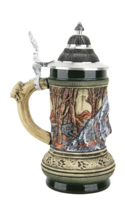 Wolf Beer Stein 2 Wolf Beer Stein -German Wine Glass Shop Wolf Beer Stein KT7000Z LS SM 63109.1461699031