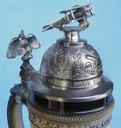 Red Baron Beer Stein -German Wine Glass Shop ZB19429015 Lid 02159.1401739396